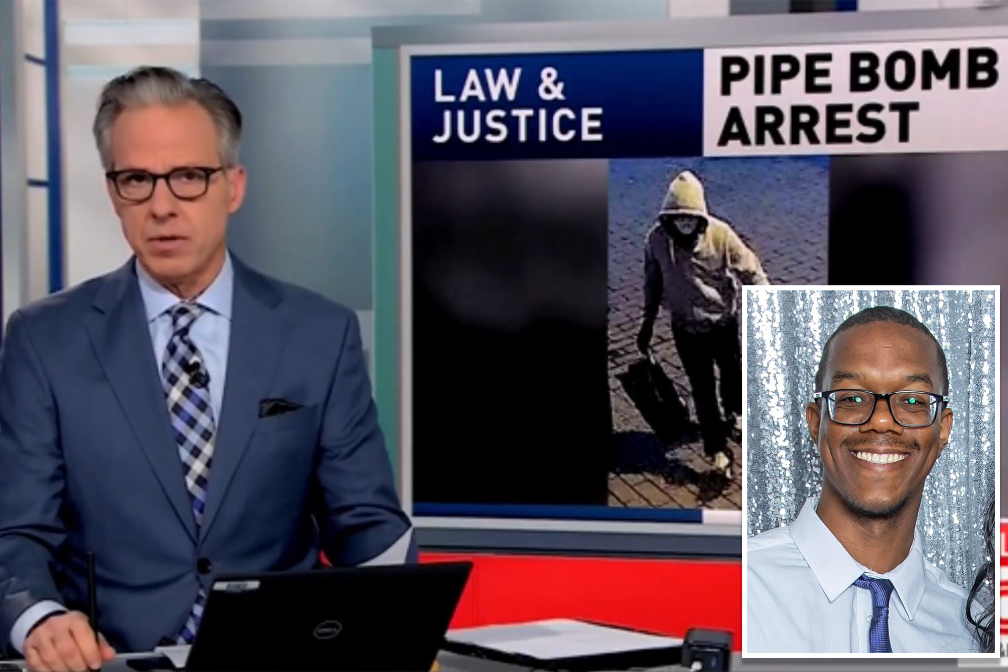 CNN Anchor Misidentifies January 6 Pipe Bomb Suspect’s Race