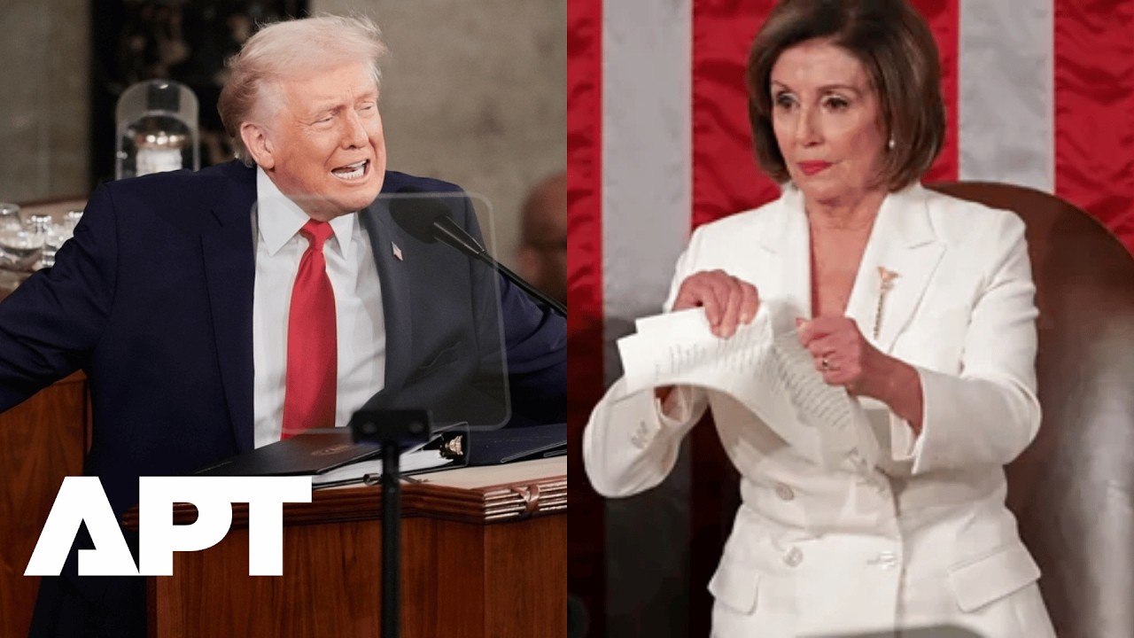 Trump Unleashes Scathing Critique of Nancy Pelosi Over Stock Trading in State of the Union Address