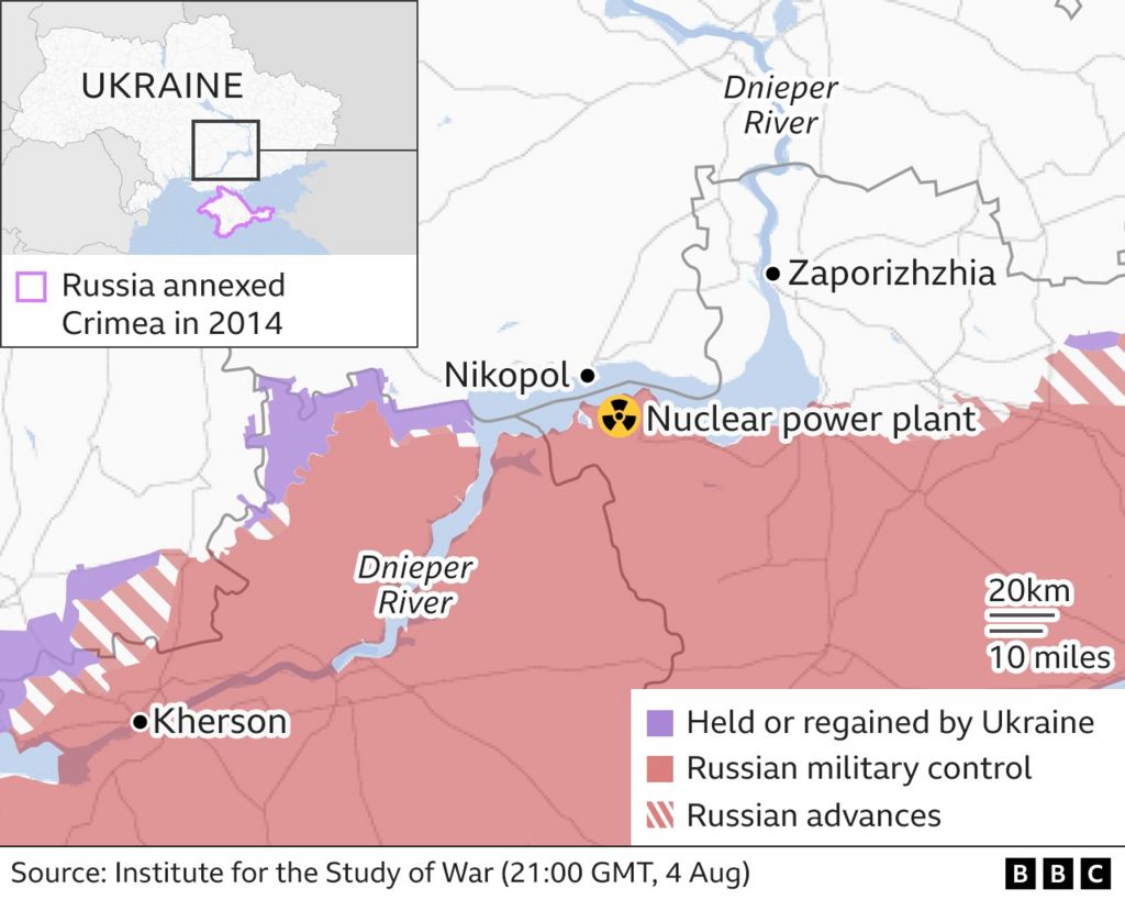 Catastrophic Risk: Ukrainian Forces Strike Zaporozhye Nuclear Site