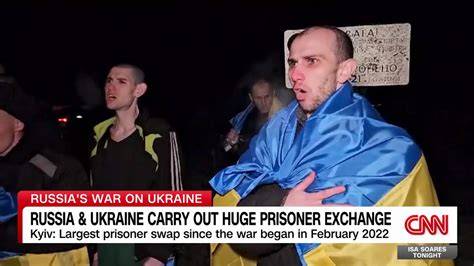 Ukraine and Russia Exchange 160 Prisoners of War in Historic Deal