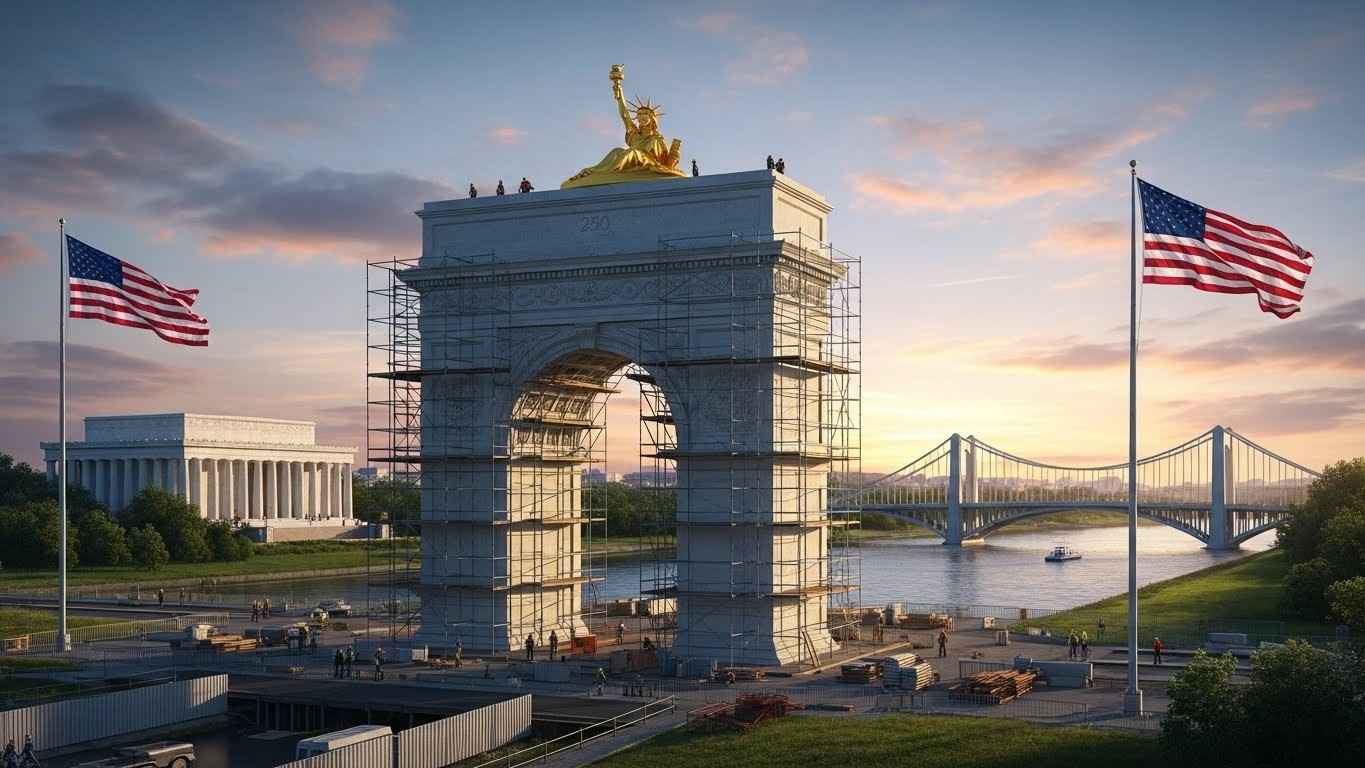 Trump’s 250-Foot Triumphal Arch Wins Federal Planning Commission Approval