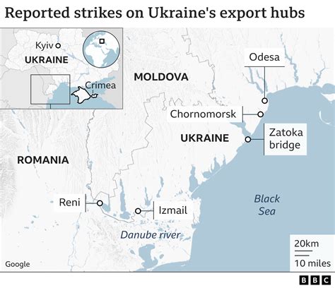 Russia’s Precision Strikes Threaten to Cut Off Ukraine’s Final Shipping Lifeline