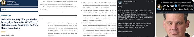 Ex-SPLC CFO Arrested for Alleged $4.2 Million Fraud Scheme Involving Neo-Nazi Informants