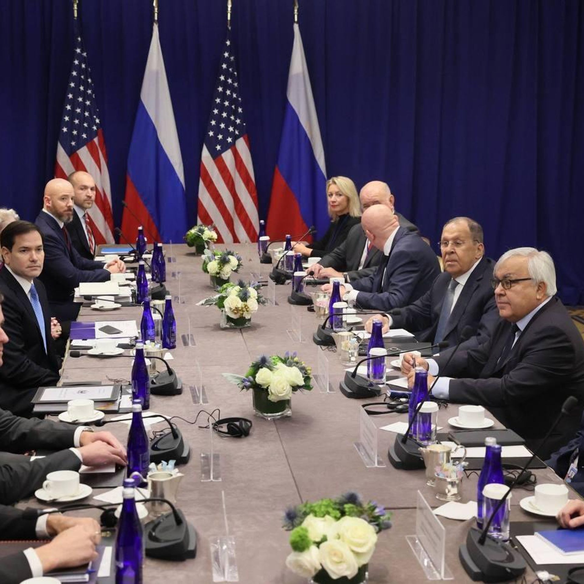 Lavrov and Rubio End One-Hour UN General Assembly Side Meeting in New York