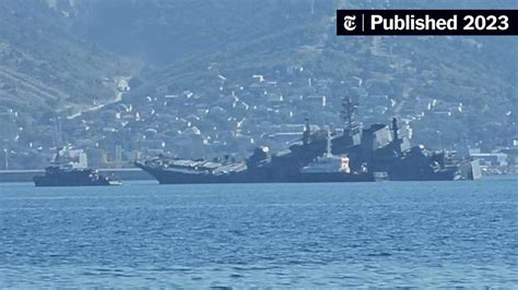 Russia Strikes Ukrainian Military Vessels Near Odessa in Latest Offensive Move